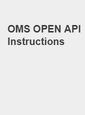 OMS OPEN API Instructions-guanchong